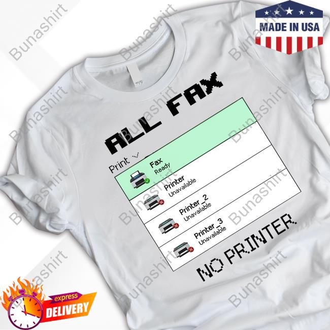 Fax, No Printer